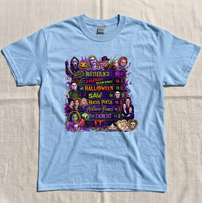 FUNNY 90S HALLOWEEN VHS TEE BN-00100