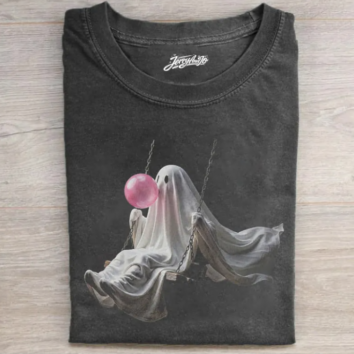 HALLOWEEN SPOOKY GHOST SHIRT TR-00135