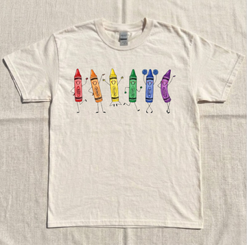FUNNY TEACHER LIFE TEE HAPPY DOOLE BACK TO SCHOOL BN-00154