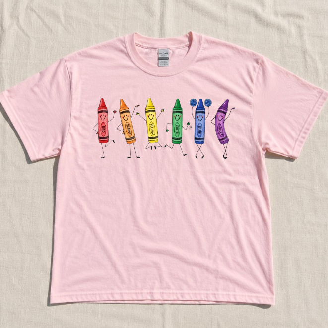 FUNNY TEACHER LIFE TEE HAPPY DOOLE BACK TO SCHOOL BN-00154