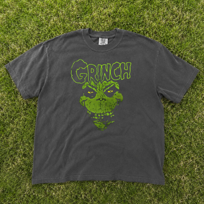 THE GRINCH CHRISTMAS TEE, ANIMATED TEE BN-00245