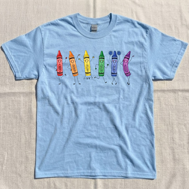 FUNNY TEACHER LIFE TEE HAPPY DOOLE BACK TO SCHOOL BN-00154