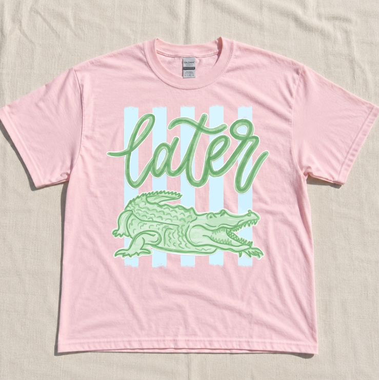 LATER GATOR LAST DAY OF SCHOOL T-SHIRT TR-0079