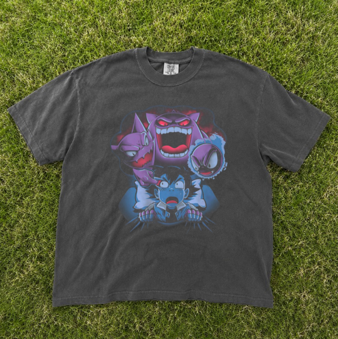 GENGAR TEE, HAUNTER TEE, PKM ANIME TEE BN-00229