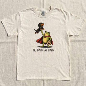 DACHSHUND TEE, FUNNY FROG MEME TEE BN-00263