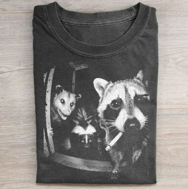 TRASH PANDA NIGHT CREW T-SHIRT TR-00290