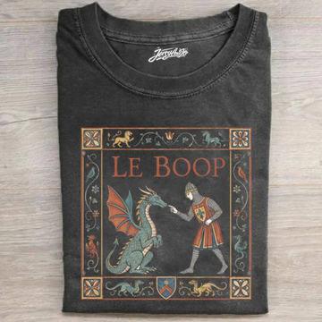 LE BOOP DRAGON MEDIEVAL T-SHIRT TR-00210