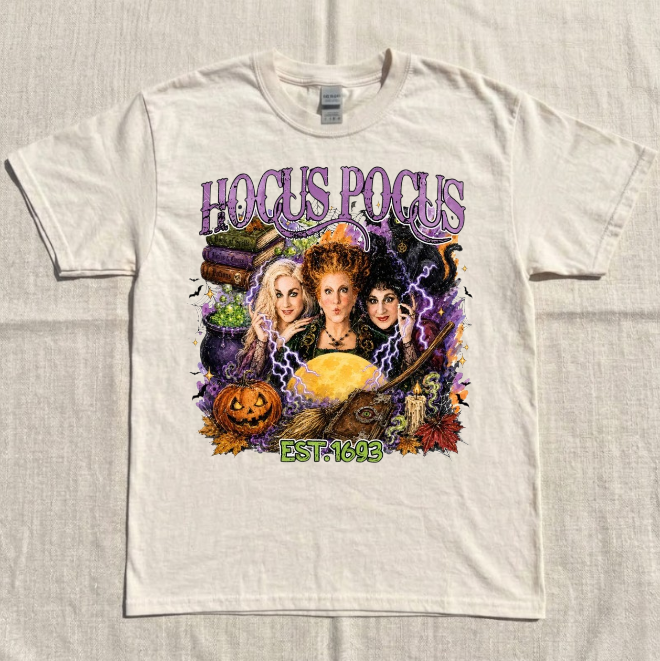 HALLOWEEN WITHCHES CHARACTER TEE BN-00149