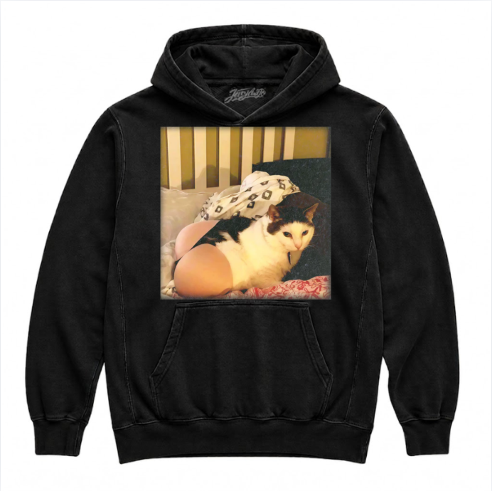 FUNNY BUTT CAT SHIRT NN-0005