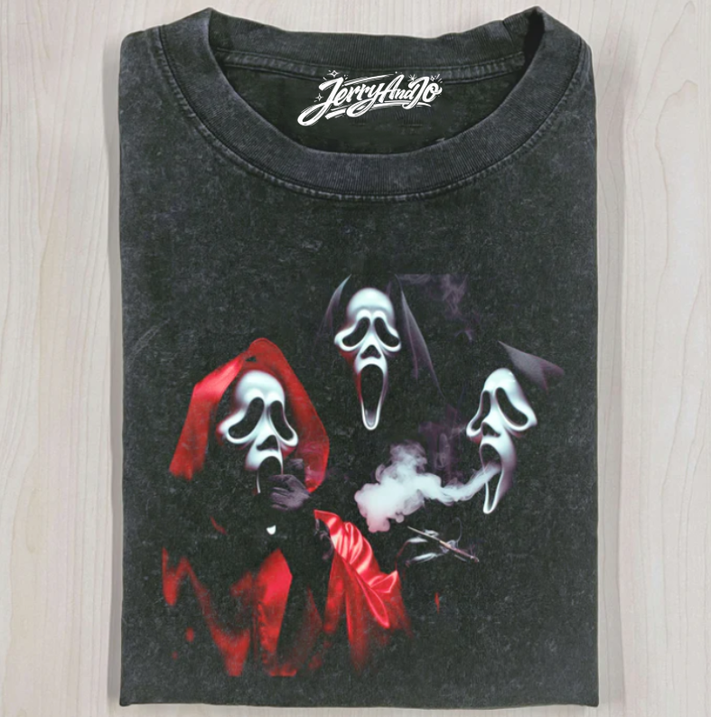 SCREAM GRAPHIC SHIRT XIU-0120