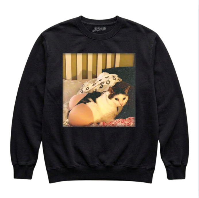 FUNNY BUTT CAT SHIRT NN-0005