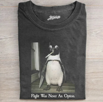 FLIGHT WAS NEVER AN OPTION SHIRT TR-00144