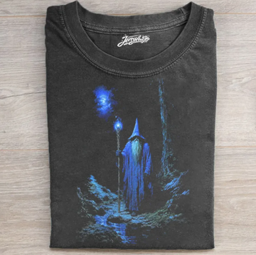 DARK WIZARD GRAPHIC T-SHIRT TR-00265