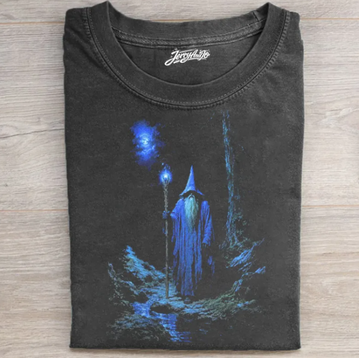DARK WIZARD GRAPHIC T-SHIRT TR-00265
