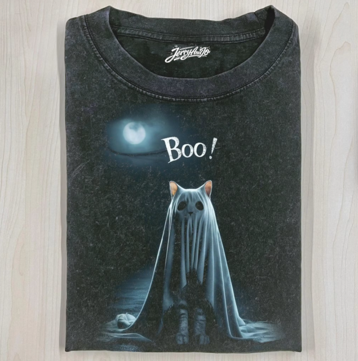 GHOST KITTEN T-SHIRT TR-00267