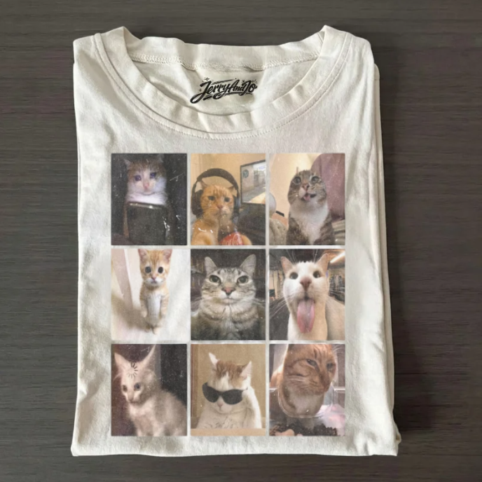 FUNNY MEME CAT SHIRT NN-0006