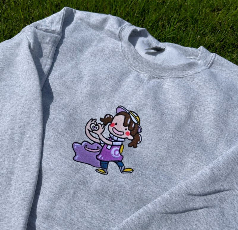 COZY GAMER EMBROIDERED TEE XIU-0034