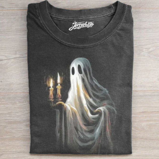 VINTAGE STYLE SPOOKY HORROR SHIRT XIU-0126