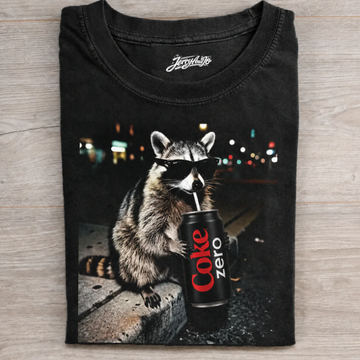 THREE RACCOONS COKE ZERO SHIRT TR-00113