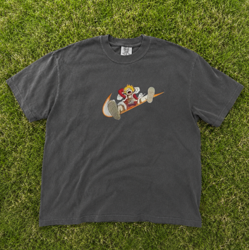 ANIME PIRATE CHARACTER EMBROIDERED TEE TR-0044