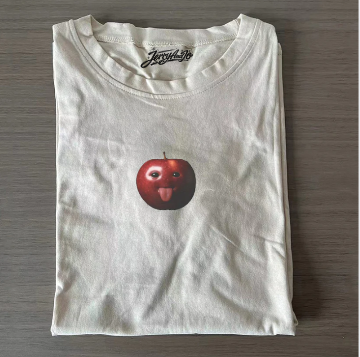 SILLY APPLE MEME SHIRT TR-00115