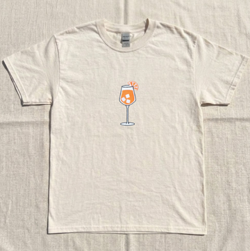 APEROL SPRITZ EMBROIDERED TEE TR-0045