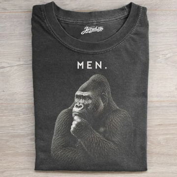 MEN GORILLA THINKING FUNN T-SHIRT TR-00222
