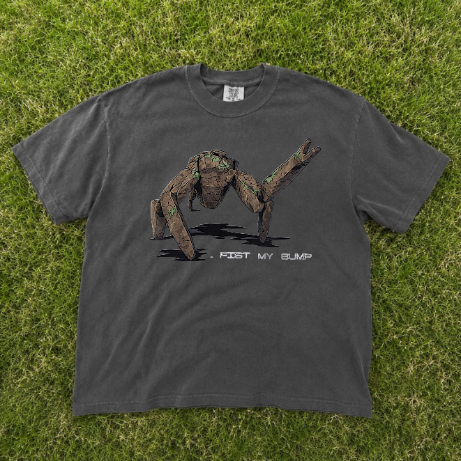 PROJECT HAIL MARY FIRST MY BUMP TEE, ROCKY ALIEN GRAPHIC TEE, FUNNY SCI FI BOOK LOVER TEE BN-00170