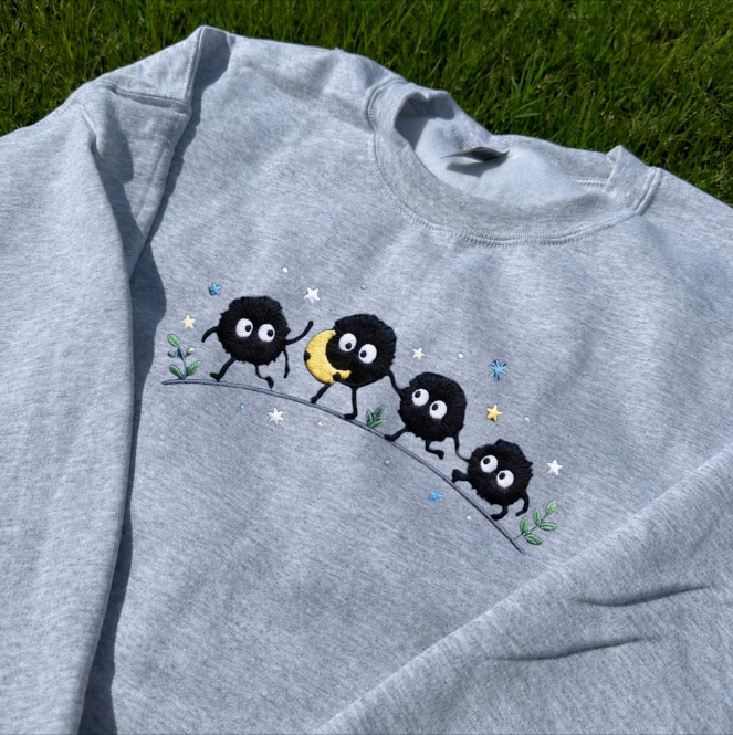 CUTE SOOT SPRITE EMBROIDERED TEE BN-00060