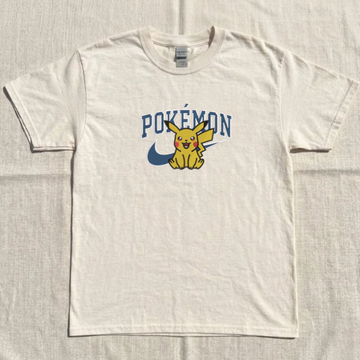 CUTE ELECTRIC CREATURE INSPIRED EMBROIDERED TEE TR-0090