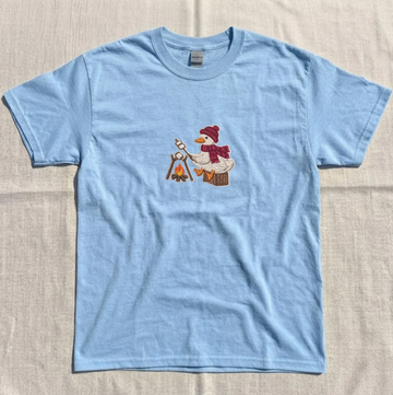 CAMPFIRE GOOSE EMBROIDERED TEE TR-0050