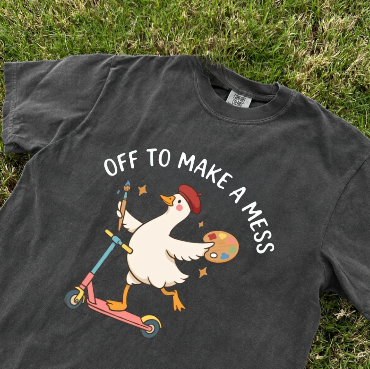 OFF TO MAKE A MESS SHIRT TR-00151