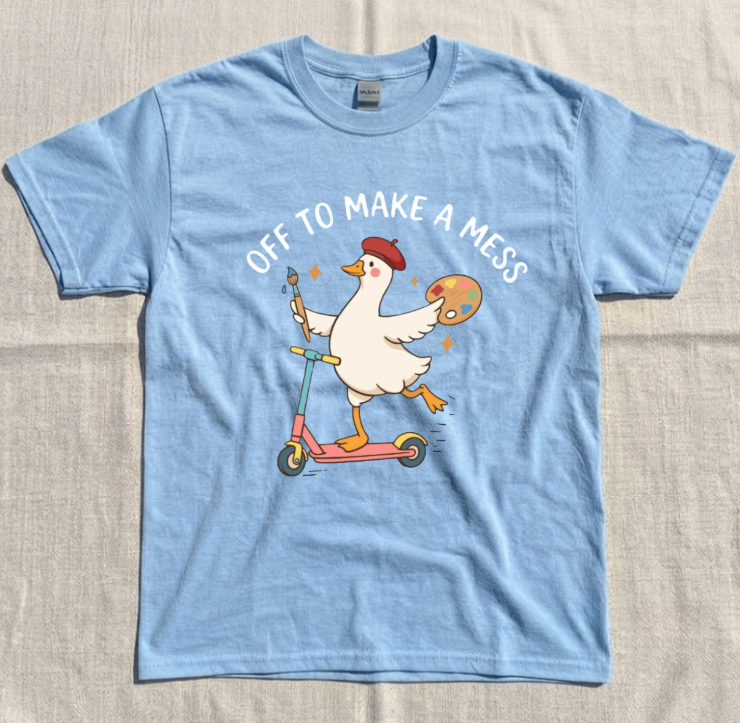 OFF TO MAKE A MESS SHIRT TR-00151