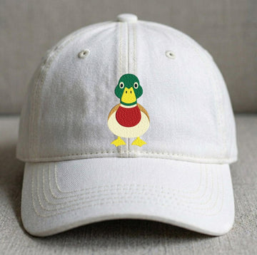 EMBROIDERED MALLARD DUCK CARTOON HAT XIU-0008