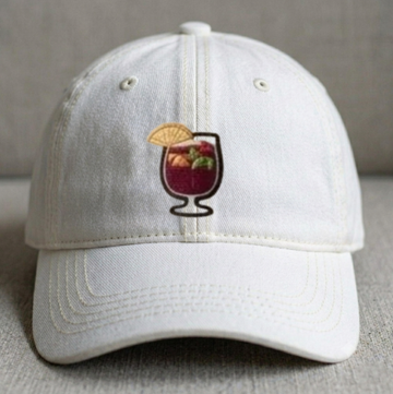 EMBROIDERED COCKTAIL HAT TR-0005