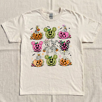 HALLOWEEN CARTOON, SPOOKY SEASON, TRICK OR TREAT TEE BN-00150