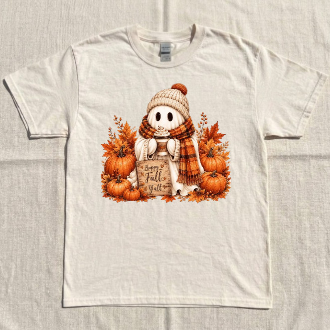 FALL GHOST BUBBLE TEE BN-00146