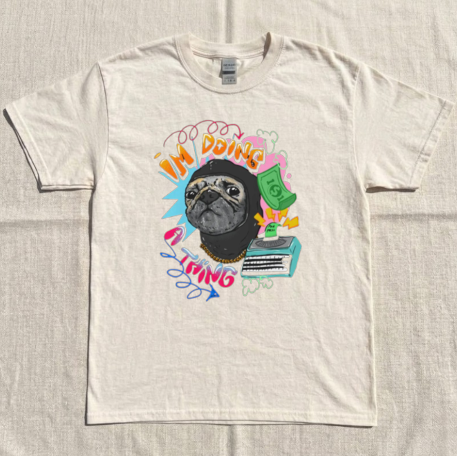 ROODABEGUH IM DOING A THING TEE BN-00225