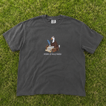 SCRIBE OF SILLY DEEDS EMBROIDERED TEE TR-0066
