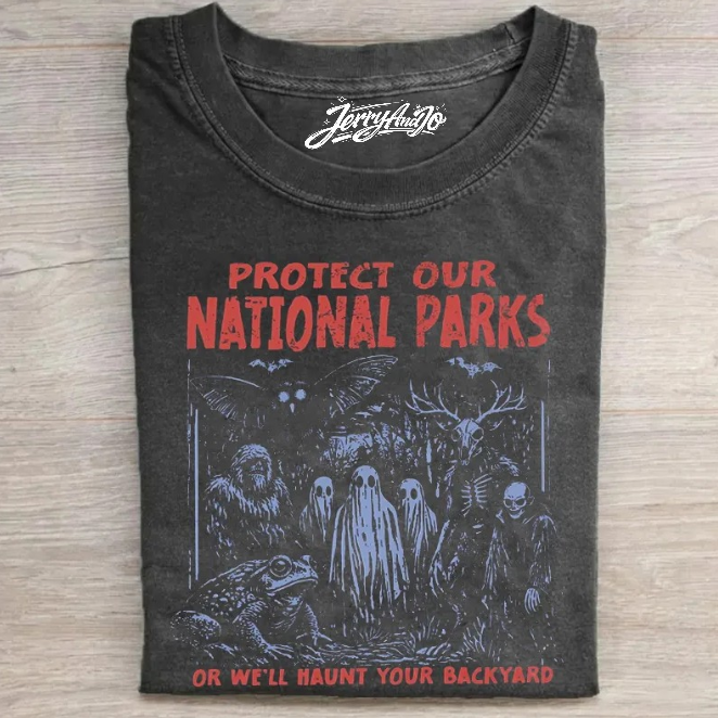 CRYPTID CREATURES NATIONAL PARKS TEE BN-00175