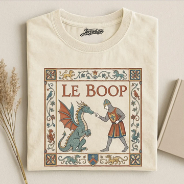LE BOOP DRAGON MEDIEVAL T-SHIRT TR-00232