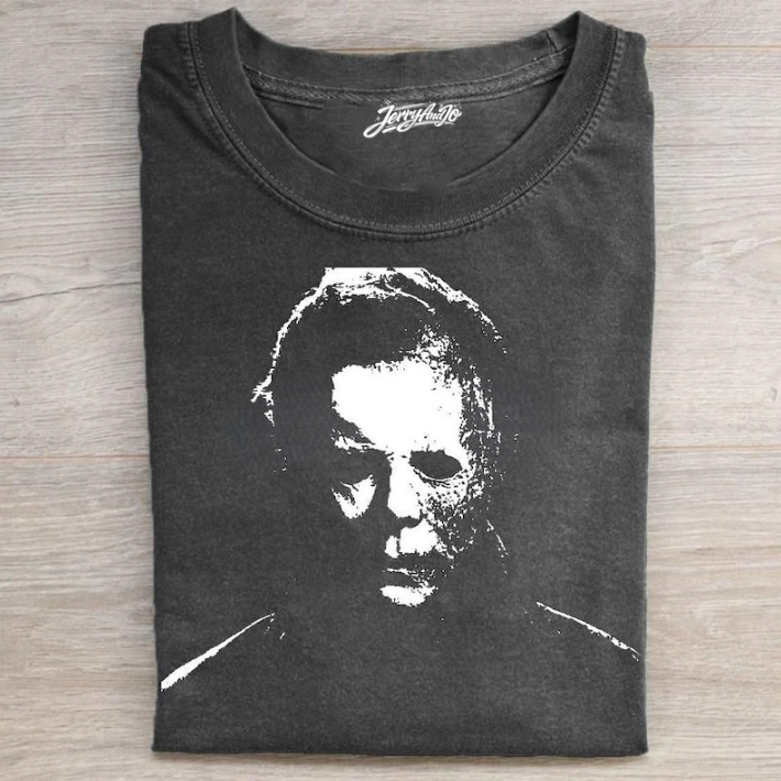 MICHAEL MYERS SHIRT, HALLOWEEN MOVIE T-SHIRT TR-00233