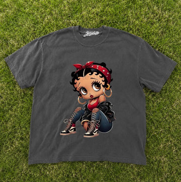 VINTAGE BETTY BOOP WITH SNEAKERS SHIRT XIU-0097