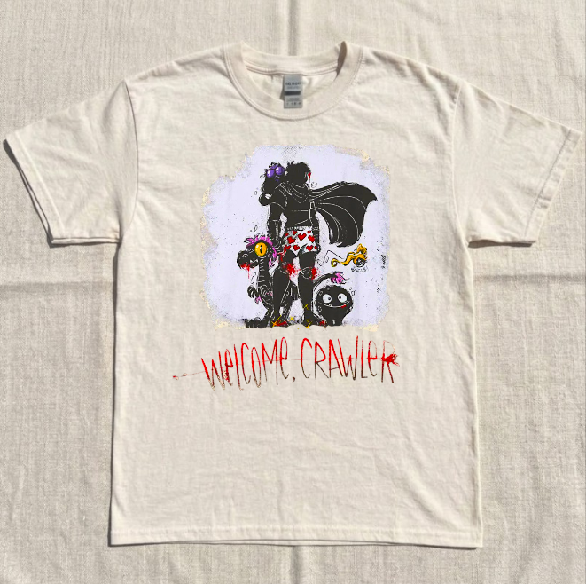 DUNGEON CRAWLER CARL WELCOME CRAWLER, SPOOKY CHARACYERS TEE BN-00110