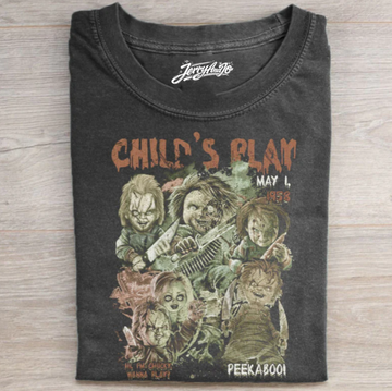 VINTAGE HORROR GRAPHIC SHIRT XIU-0135