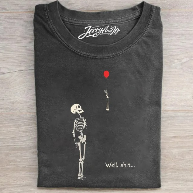 SKELETON LOST BALLOON TEE BN-00232