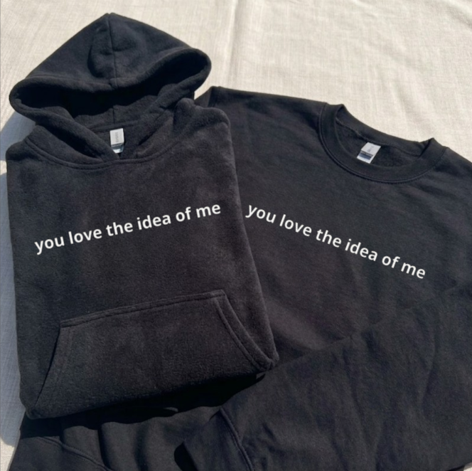 FUNNY TEE, YOU LOVE THE IDEA OF ME, ADULT HUMOR TEE, TRENDY TEE, GAG GIFT, MEME TEE BN-00279