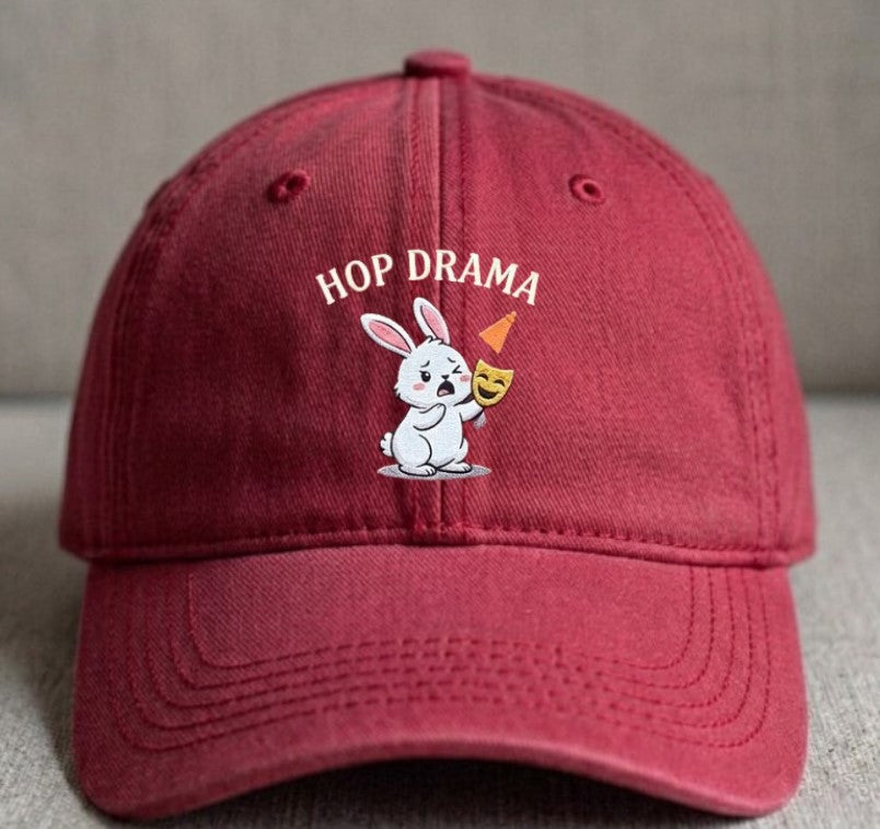 EMBROIDERED BUNNY HAT XIU-0010