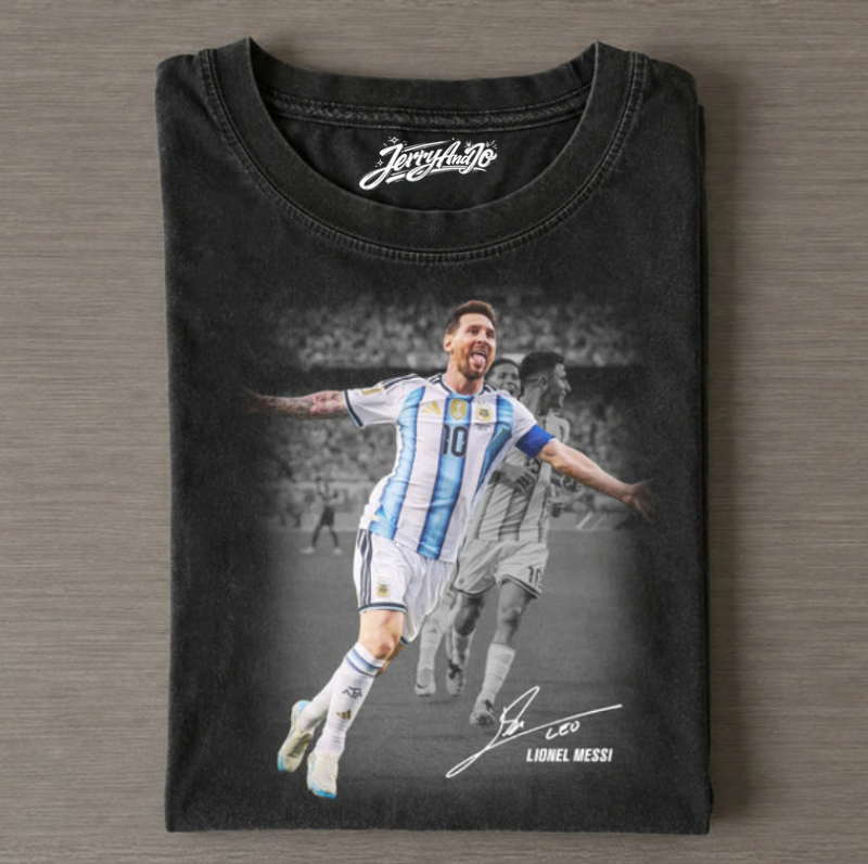 LIONEL MESSI VINTAGE SHIRT XIU-0137