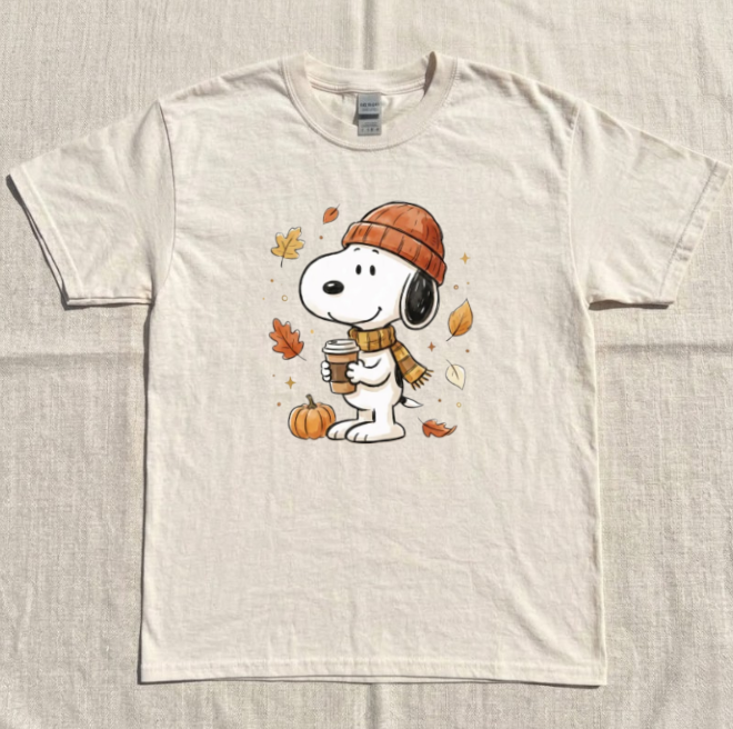 COZY FALL BEAGLE DOG REE BN-00294